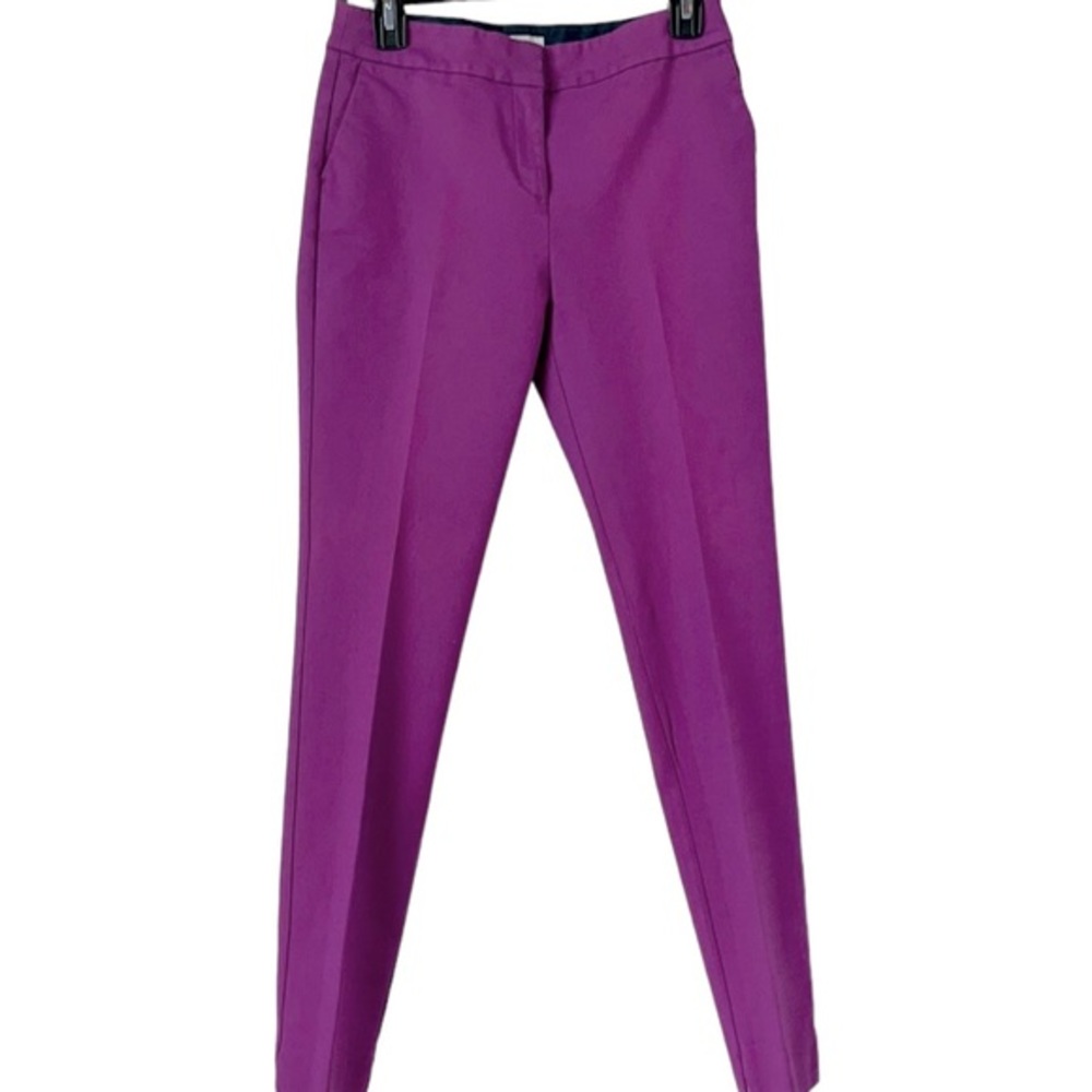 Boden Purple Ankle Cropped Pants